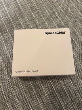 Spoiled Classic Spoiled Socks - White
